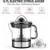 NONE Spremiagrumi elettrico da 0,7 L, 25 W, automatico, per arance e limoni, con rotazione a doppia direzione, 220-240 V, spina europea, macchina per spremere frutta per uso domestico.