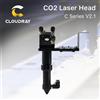 Cloudray Testa laser CO2 Cloudray serie C Dia.18 FL38.1 e Dia.20 FL50.8 / 63.5/101.6mm Supporto per macchina da taglio per incisione laser (nero)