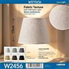 NONE Paralume in tessuto di lino con diffusore di luce soffusa, attacco E14 E27, ideale per la ristrutturazione di lampade antiche, per un'illuminazione calda e delicata, perfetto per la decorazione di