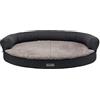 TRIXIE Divano Ortopedico per Cani Vital Sofa Bendson, Ovale, 100 × 80 cm, Grigio Scuro - 38272