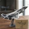 Aereo J-20 con Supporto Stealth Modellino di Caccia Accurato per Collezionisti