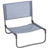Lafuma Mobilier CB Sedia Pieghevole Bassa, Alluminio, Océan II, Normal