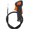 TOPINCN La Sostituzione della Taglierina più Leggera della Maniglia Interruttore di Comando Acceleratore della Falciatrice da Giardino Professionale Adatta FS120 FS200 FS250