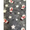 VetBedding ProFleece Vet Bedding Xmas Edition Pupazzo di Neve Sfondo Carbone 100x150