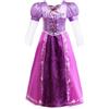 Lito Angels Children's Apparel Lito Angels Vestito Costume Principessa Long Hair Princess Carnevale Festa di Compleanno per Bambina Taglia 18 mesi ai 12 anni, Viola
