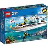 LEGO City Great Vehicles Diving Yacht 60221 Building Kit , New 2019 (148 Piece)