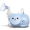Omron Apparecchio OMRON Nami Cat Aerosol Bambini e Adulti per il Trattamento a Domicilio di Tosse, Raffreddore, Bronchite, Asma
