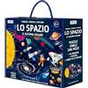 Sassi Lo spazio. Il sistema solare. Viaggia, conosci, esplora. Ediz. a colori. Con 18 formine. Con puzzle ovale. Con Poster