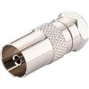 SCHWAIGER UEST9300 201 Adattatore F IEC Adattatore antenna Spina coassiale Connessione coassiale Connessione satellitare Accoppiamento TV satellitare TV via cavo