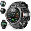 Soudorv 2026 Smartwatch Uomo,Autonomia di 50+ giorni,1000 mAh Batteria,1.53 HD AMOLED Orologio Smartwatch con Chiamate e Whatsapp, 100+Sport, SpO2/Sonno/Cardiofrequenzimetro, IP7 Impermeabile per iOS Android