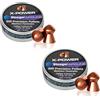 ECOMMUR Confezione di pallini Stoeger X-Power (5,5 mm) | 200 pezzi per scatola. 1,37 g per pallino. Confezione da 2 scatole