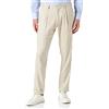 Hechter Paris Daniel Hechter Uomo Chino Highstretch - U Größe, Modern Straight Fit Pantaloni Not Applicable, Beige (Sand 410), 54 (Taglia Unica: 48)