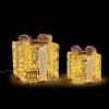 Andrea Bizzotto Decorazione Set 2 Pacco Regalo Oro 1500 Microled
