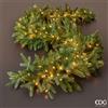 Enzo De Gasperi EDG Enzo De Gasperi Festone Natalizio Pino Lux Doppio 270 Led 2.70 Mt