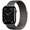 Apple Watch Series 11 GPS + Cellular 46mm Cassa Titanio Ardesia con Loop Milanes