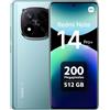 XIAOMI Smartphone Cellulare Xiaomi Redmi Note 14 Pro+ 5G 512GB Frost Blue