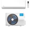 Midea Climatizzatore Monosplit Breezeless E 9000 btu MSCB1BU-09HRFN8 Wi-Fi Inverter R-32 Classe A++ ,