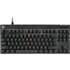 Logitech G PRO X TKL RAPID, tastiera gaming senza - US INT'L QWERTY | Tastierino numerico, Interruttori analogici magnetici, modalità di attivazione rapida, azionamento e RGB personalizzabile