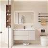 Staylux Mobile Bagno Sorrento Completo Colore Grigio Chiaro cm.80