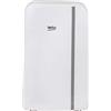 Beko - BA212H - Climatizzatore Portatile, 12000 Btu/h, Raffrescamento e Riscaldamento - Bianco, 46,7 x 39,7 x 76,5h cm