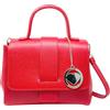 Chicca Borse Borsa Bauletto da donna in pelle, borsa a mano con tracolla