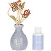 THUN, Diffusore per Ambienti Decorato con Farfalla Leyla in Porcellana, Idea Regalo per la Casa, 50 ml