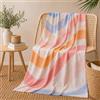 Bassetti Telo Arredo Copridivano Copritavola Lenzuolo Telo Mare Picnic Multiuso Granfoulard cm 270x270 100% Cotone Made In Italy (multicolore)