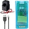 Youmile AC 80-260V 100A PZEM-004T Modulo multimetro Misuratore di tensione di corrente Modulo di test corrente di ampere con trasformatore split-core TTL, trasformatore di corrente, cavo USB