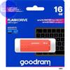 GOODRAM PEN DRIVE 16GB GOODRAM USB 3.2 UME3 ARANCIO con CAP 60R/20W - UME3-0160O0R11