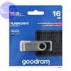 GOODRAM PEN DRIVE 16GB GOODRAM USB 3.2 UTS3 Gen.1 NERA con SWIVEL 60R/20W - UTS3-0160K0R11