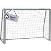 HUDORA Porta Calcio Expert - Grande porta calcio per bambini e adulti - Resistente all'acqua e stabile con rete fitta