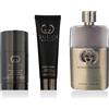 Gucci Guilty Pour Homme set uomo Eau de Toilette 90 ml + Deodorante 75 ml + Doccia gel 50 ml opzione Bordo Cover With Stars