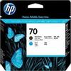 HP TESTINA ORIGINALE HP DESIGNJET Z2100 HP 70 C9404A NERO OPACO CIANO