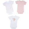 Mawi Pack X 3 Body Manica Corta Orsetti E Pois