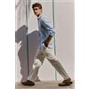 Intimissimi Camicia In 100% Lino Azzurro