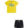 Champion Legacy Back To The Beach B-Graphic Crewneck T-Shirt & WR Shorts Completo Bambini e Ragazzi