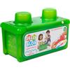 Jelly Blox 2-in-1 Storage Kit - Includes 30 Blocks - Toddler & Preschool Buildin