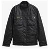 Barbour International Winter Merton Wax Jacket Black Uomo
