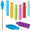 BAHME 8 Cappucci Masticabili per Penne - Collana Masticabile Chewies Smocare Bastoncino da Mordere