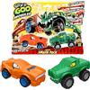 Heroes of Goo Jit Zu Goo Mobiles - Tygor Vs Rock Jaw Stretch 'em! Smash 'em! Twist 'em! Fix Them e ricominciare! Regalo per ragazze di 4 anni, ragazzi e fan di Goo Jit Zu