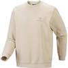 Arc'Teryx Maglia Embleme Fleece Crew Uomo Sea Salt