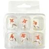 6 Pezzi Calciatori in Miniatura Versatili Figurine di Calciatori Robuste