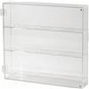 Scatola Porta Dischi di Hockey in Acrilico da Parete per Sala Giochi, Ufficio