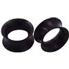 Beydodo Tappi per Orecchio Tutte Le Misure, Tappi per Le Orecchie Silicone 2pcs Orecchino Piercing Donna Forma A Cerchio