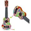 CXINLky Ukulele fai da te Diamond Art Painting Ukulele creativo con plettro per principianti 10 mandala