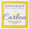 Hannabach corde per chitarra classica CARBON Medium/High Tension Cantino - Sol3 - CAR3MHT