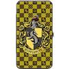 Buckle-Down Cerniera Donna con Fibbia - Harry Potter Hufflepuff Stemma Heraldry Checkers Oro/Nero Portafogli Multicolore, 7x4 US, Multicolore
