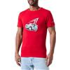 CITROËN O103083-R000 T-Shirt Mehari Disegno a Stampa Larga & Logo sullaica C24S Uomo Red Taglia M