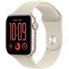Apple Watch SE 3 GPS + Cellular 40mm Starlight Aluminium Case with Sand Sport Band - M/L