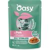 Oasy wet cat bocconcini adult sterilized maiale 85 g
